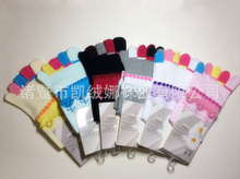 襪子純棉_顏色:淡紫色_產(chǎn)品類別:五指襪_襪子純棉促銷_低價(jià)批發(fā) 